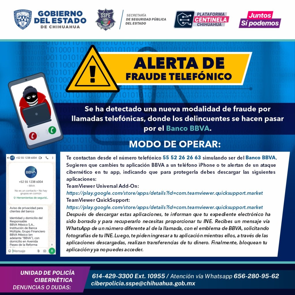 Alerta Policía Cibernética sobre nueva modalidad de&nbsp;fraude