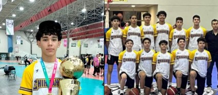 Emiliano Chaparro Morales Bicampeón Nacional en&nbsp;Básquetbol