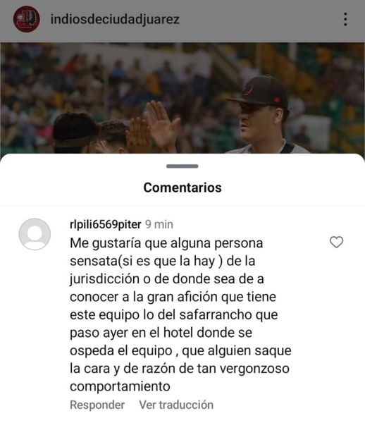 TENSION ENTRE JUGADORES Y CUERPO TÉCNICO DE LOS&nbsp;INDIOS