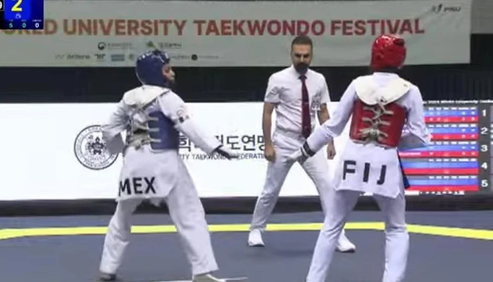 Gana la juarense Laura Ovalle plata en&nbsp;Corea