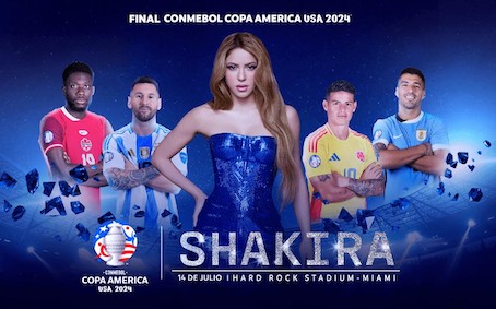 Shakira se presentará al medio tiempo en la final de la Copa América del próximo&nbsp;domingo