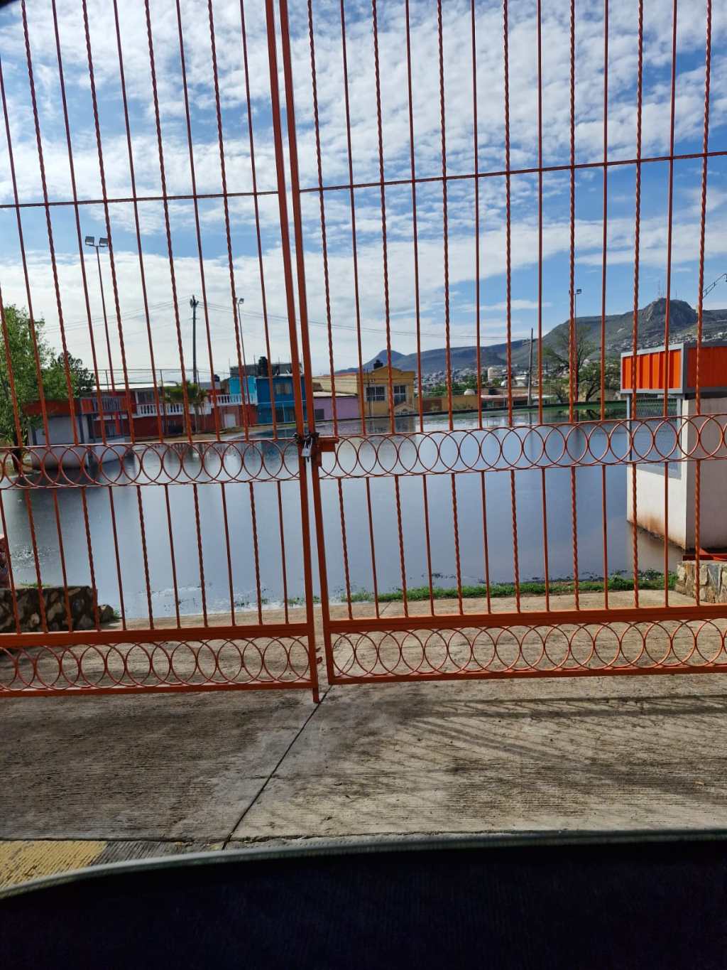 Inundado el Parque Infantil de&nbsp;Topochico