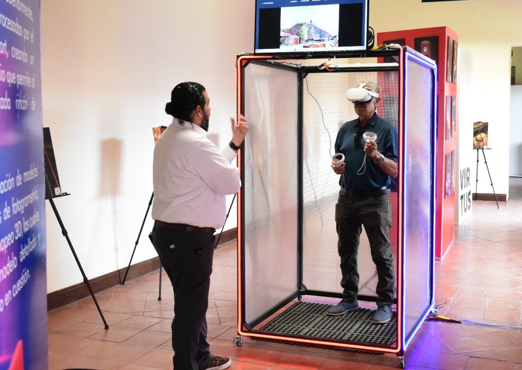 Recorren Mina La Prieta de manera virtual desde la exposición montada en Casa&nbsp;Botello