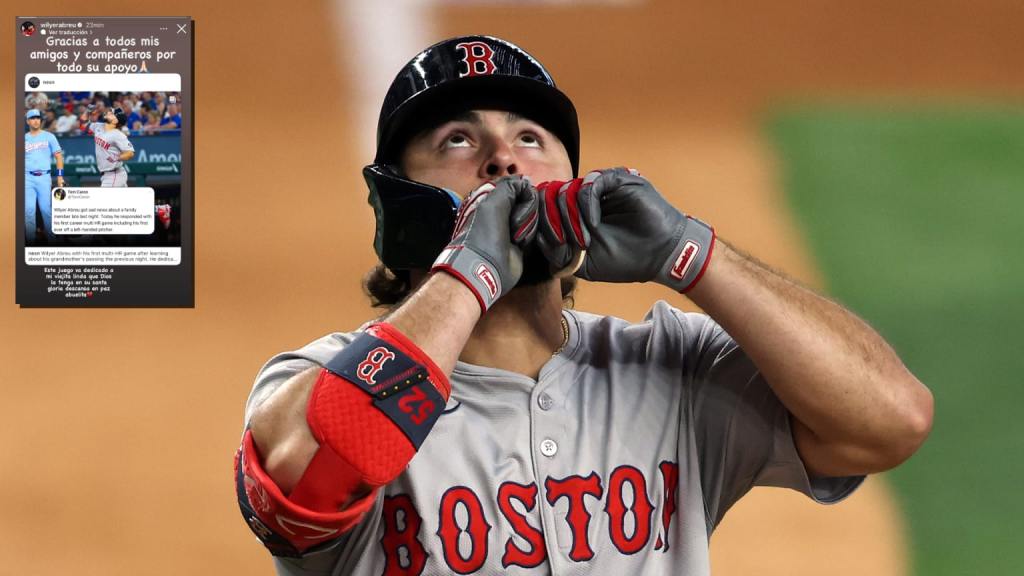 Llorando a su abuela, Wilyer Abreu dio 2 HR: “Estaba jugando por&nbsp;ella”