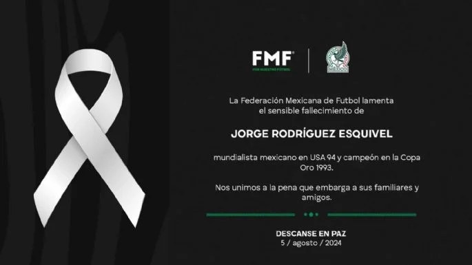 FMF “mata” al futbolista Jorge Rodríguez Esquivel, después ofrece disculpas por&nbsp;error