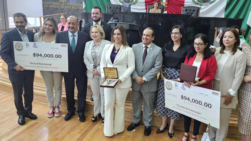 Entregan Estado y Congreso la Medalla Chihuahua al Mérito Educativo&nbsp;2024