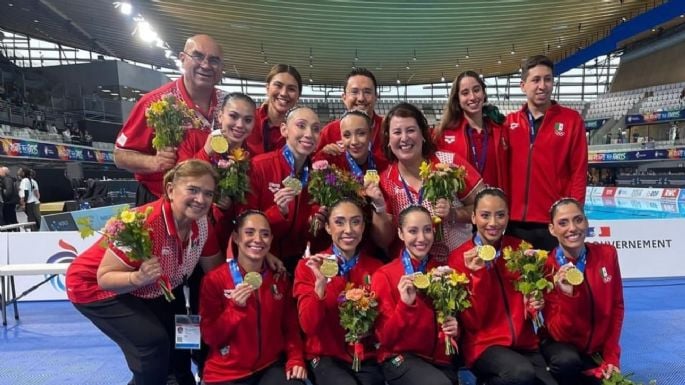 Pese a humillaciones y maltratos, en la natación artística el equipo mexicano peleará por&nbsp;medalla