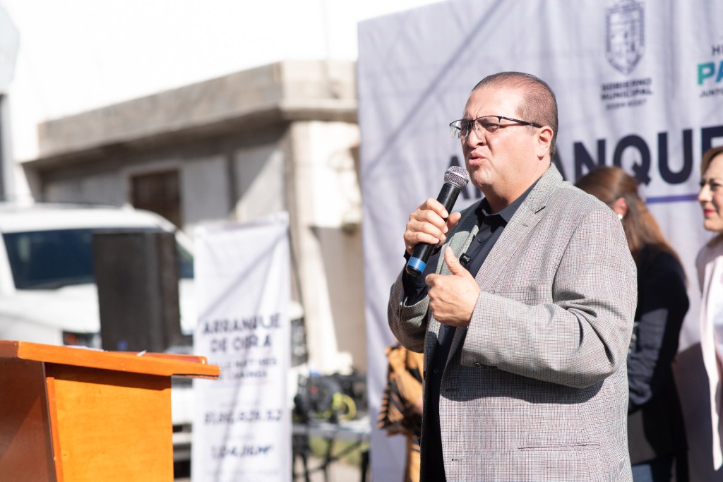 Alcalde arranca obra de pavimentación en la colonia Emiliano&nbsp;Zapata