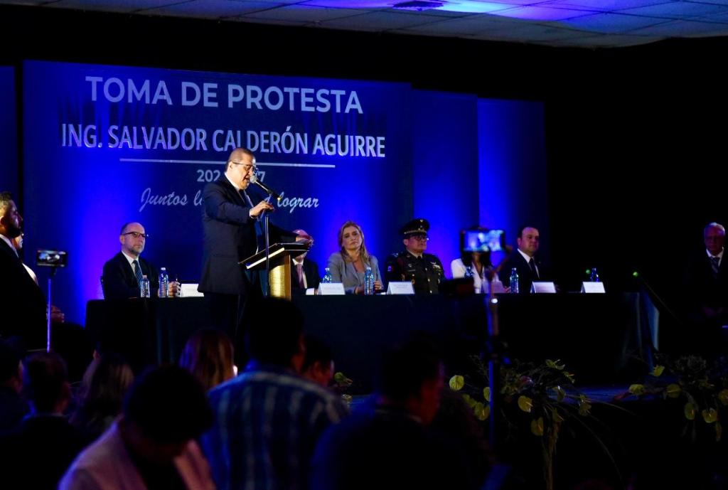 «Recuperaremos juntos los valores de Parral, vamos a trabajar sin descanso para potenciar el enorme talento y los recursos con los que contamos»: Ing. Salvador Calderón Aguirre, Presidente&nbsp;Electo.