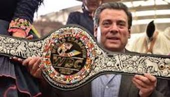 Canelo vs Berlanga: Sulaimán presenta el hermoso Cinturón Tamaulipas II para la pelea en Las&nbsp;Vegas