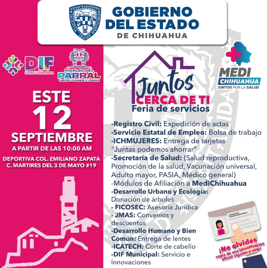 Llevará DIF Estatal material para rehabilitación de viviendas de 15 familias en&nbsp;Parral