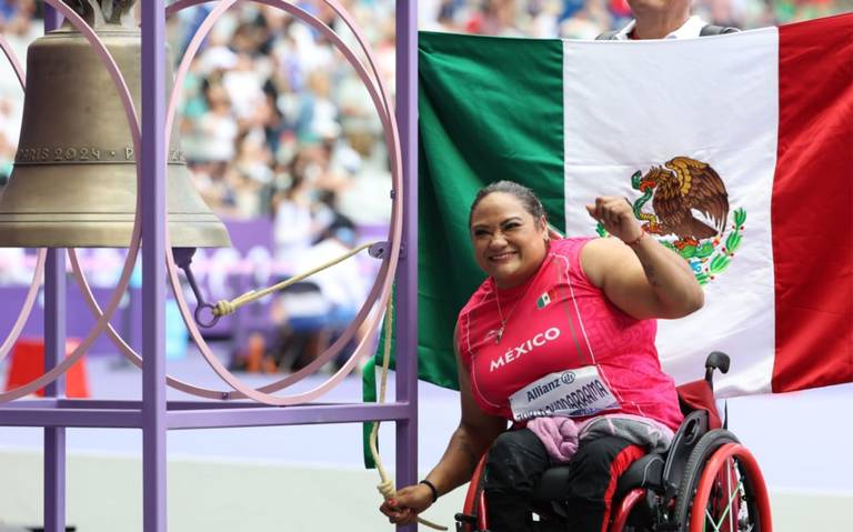 Gloria Zarza da a México la primera medalla de oro en los Paralímpicos París&nbsp;2024