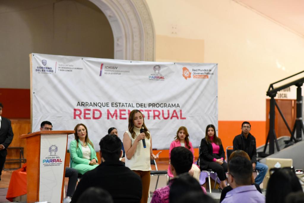 Arranca en Parral el programa estatal de la Red&nbsp;Menstrual