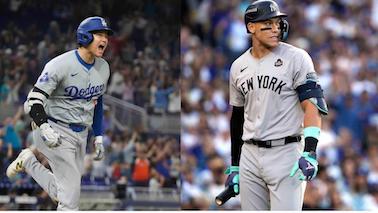 Shohei Ohtani y Aaron Judge, orgullosos ganadores de los MVP’s en las ligas Nacional y&nbsp;Americana