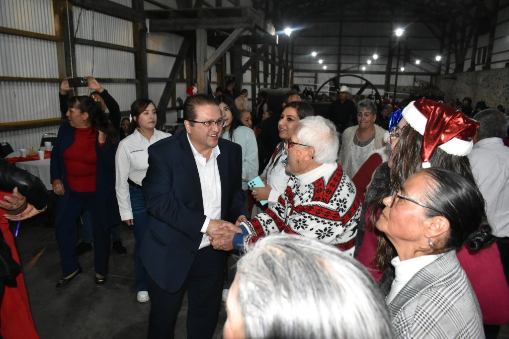 Celebra Gobierno de Parral posada navideña con adultos&nbsp;mayores