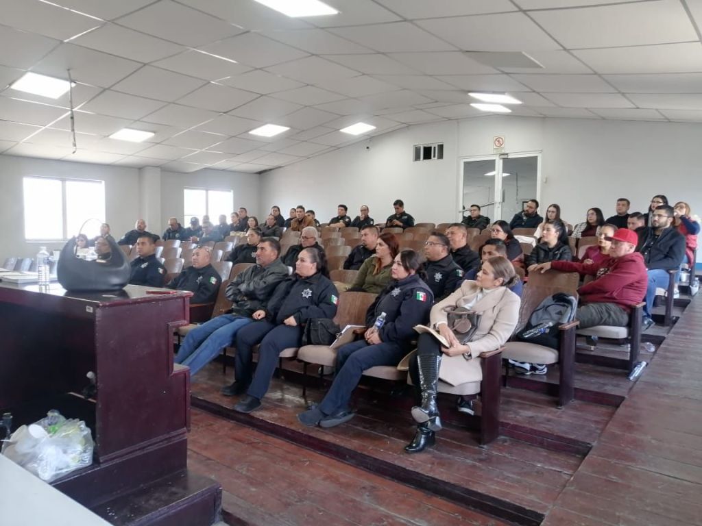 Se capacitan elementos de la DSPM en materia de justicia&nbsp;penal