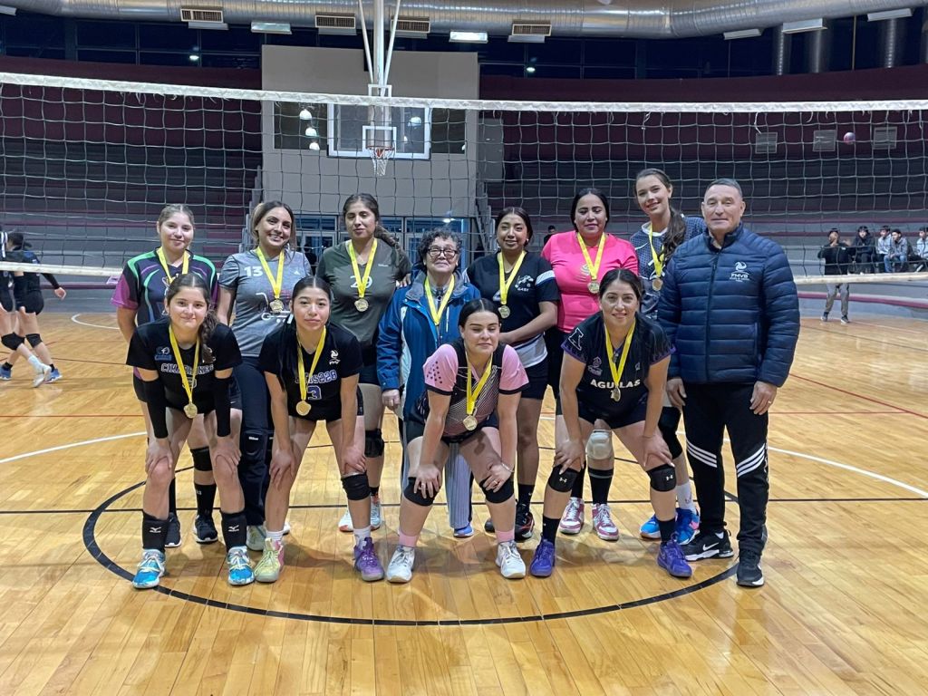 Todo un éxito los juegos de estrellas del voleibol&nbsp;municipal