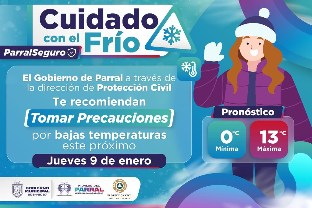 El Gobierno de Parral anuncia intenso temporal gélido con la Segunda Tormenta&nbsp;Invernal