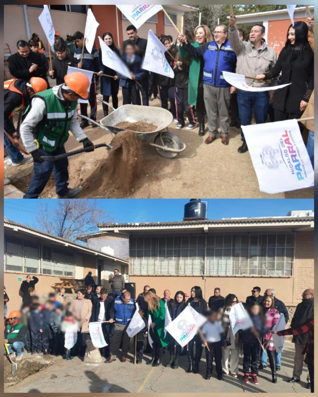 Inicia Alcalde construcción de techumbre tipo domo en dos instituciones educativas de la&nbsp;ciudad