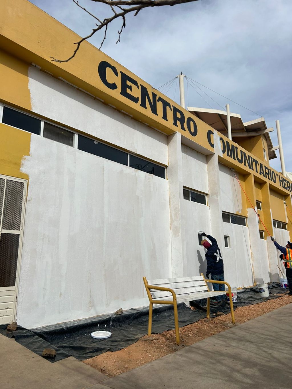 Inician trabajos de mantenimiento en el Centro Comunitario de la colonia Héroes de la&nbsp;Revolución