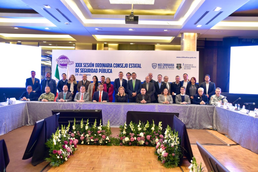 Acude el alcalde Chava Calderón a la XXIX Sesión del Consejo Estatal de&nbsp;Seguridad.