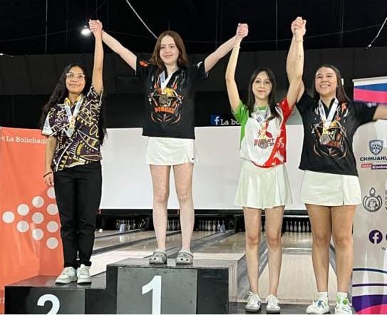 Milka Flores y Valentina Páez, representarán a Chihuahua en boliche en los Juegos Nacionales CONADE&nbsp;2025