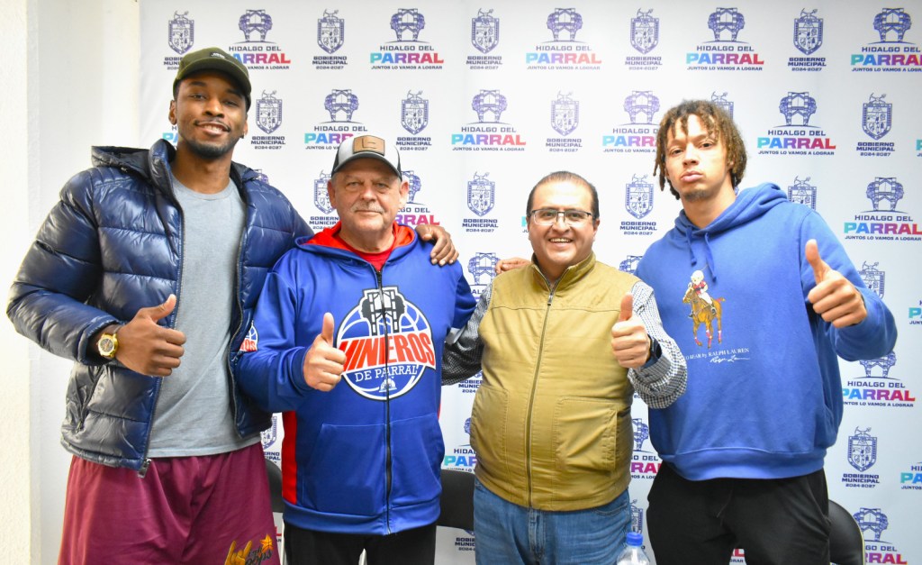 Presentan a Lasalle-Taylor como nuevo coach del equipo de básquetbol Mineros de&nbsp;Parral.