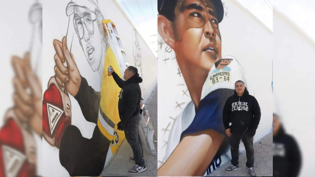 Regresa el artista internacional Mode Orozco a Chihuahua; pintará un mural gigante afuera del Estadio&nbsp;Almanza