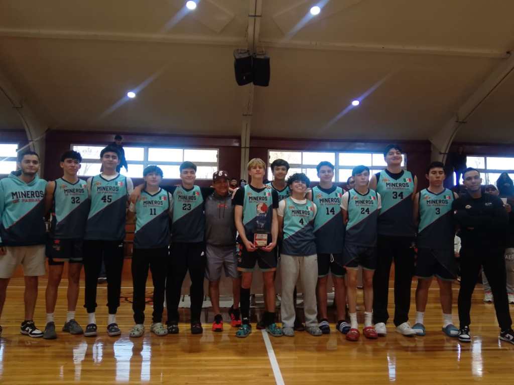 Parral “A”, tercer lugar varonil del estatal ADEMEBA de basquetbol&nbsp;U-16