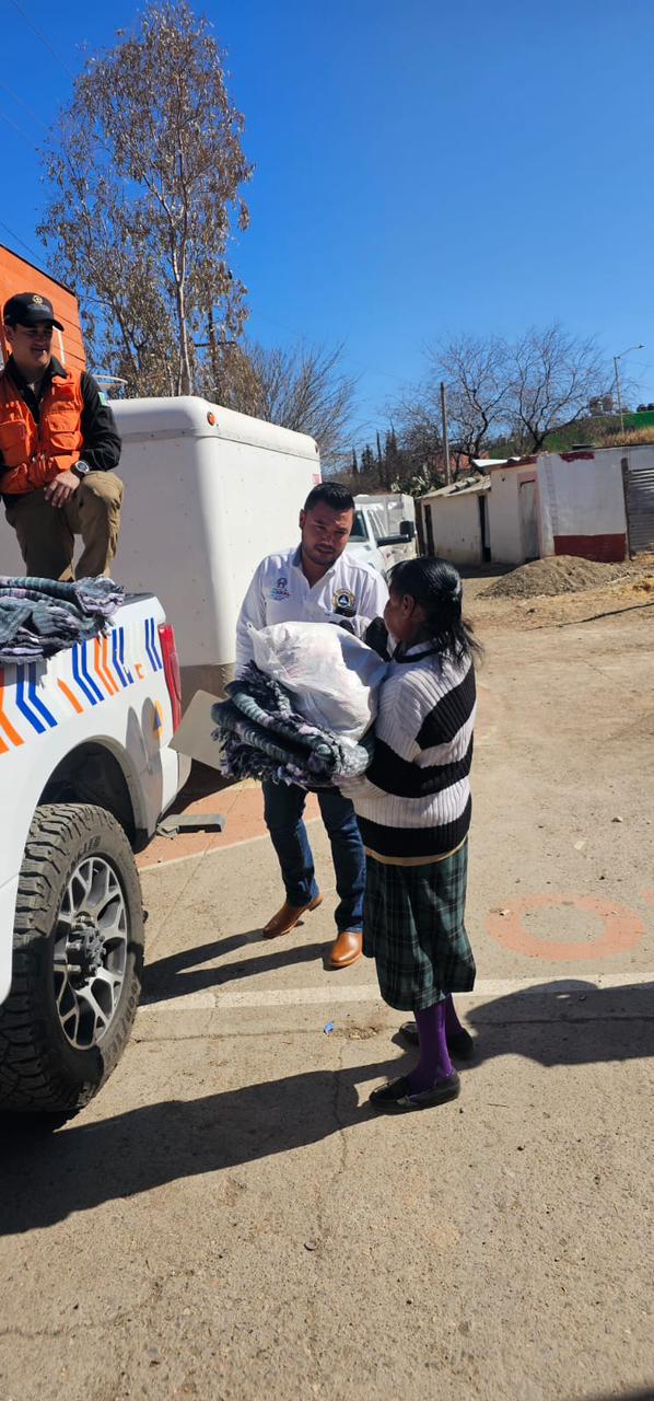 El Gobierno de Parral entregó apoyos a habitantes de los asentamientos&nbsp;indígenas