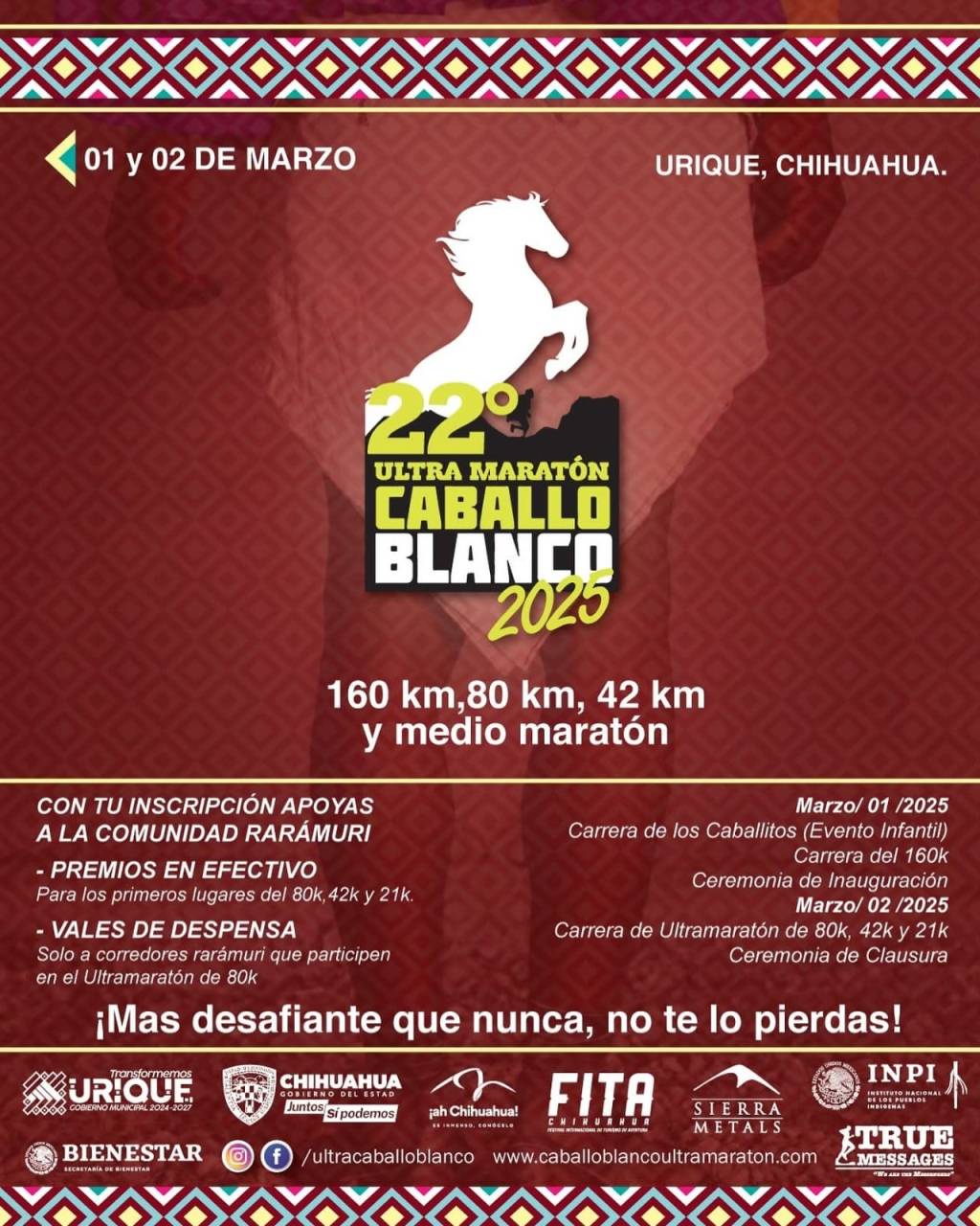 Presentan edición 22 del Ultra Maratón Caballo&nbsp;Blanco