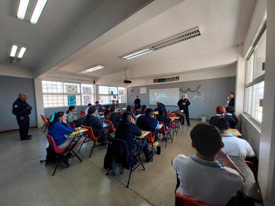 Promueven plática sobre la prevención de delitos en&nbsp;menores
