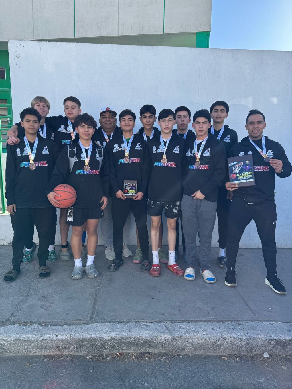 Parral varonil 09-010, se cubrió de bronce en los Juegos Estatales CONADE&nbsp;2025