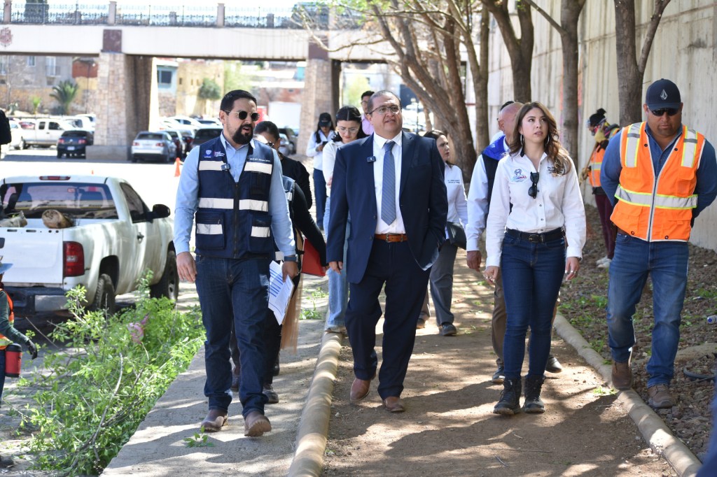 El Alcalde Chava Calderón recorrió la obra “De cara al Río” próxima a&nbsp;concluirse