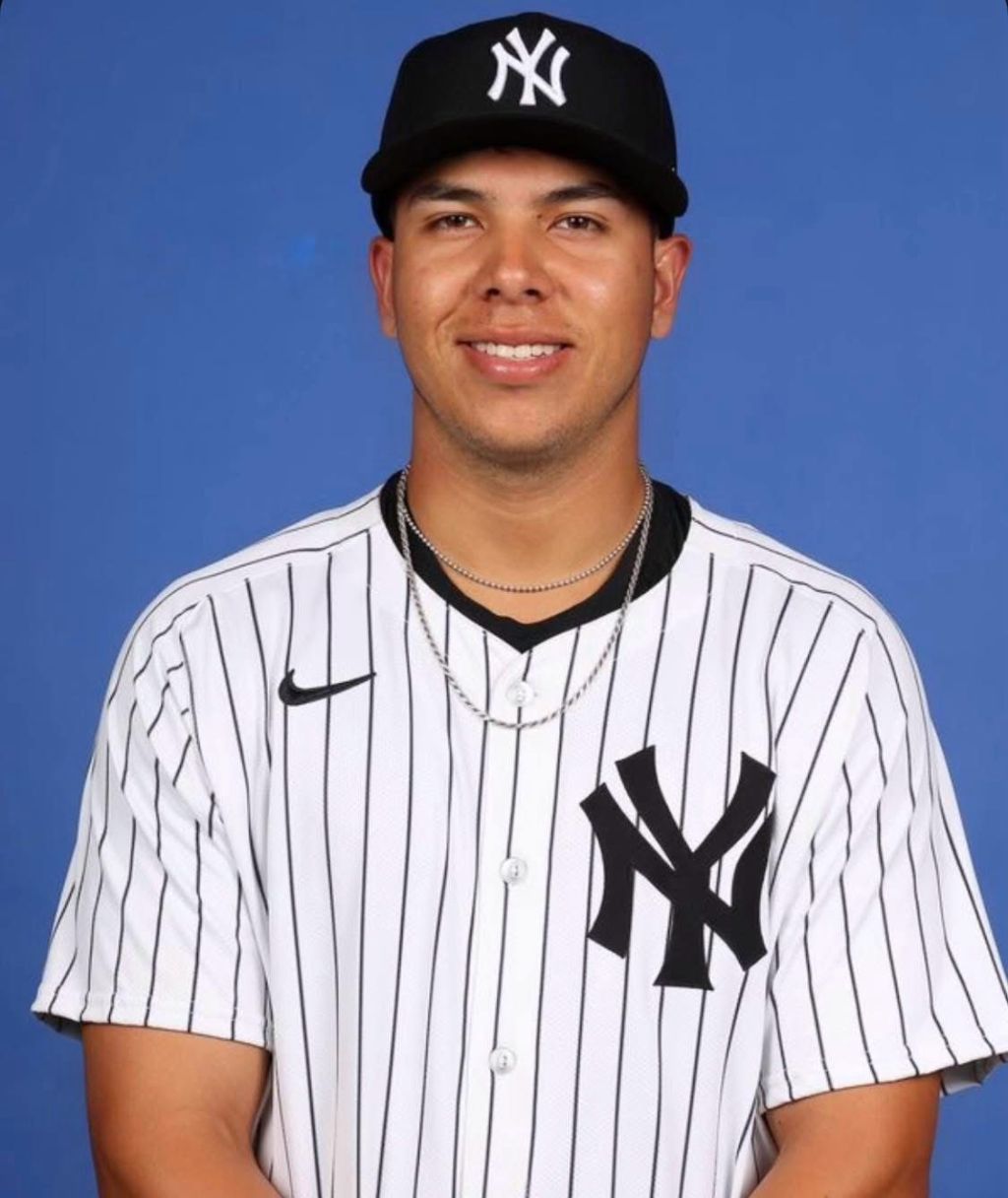 El parralense Dylan Jasso, acaba de ser asignado a la escuadra mayor de Yankees de Nueva York, para saltar al terreno junto al equipo oficial en un partido de Spring&nbsp;Training.