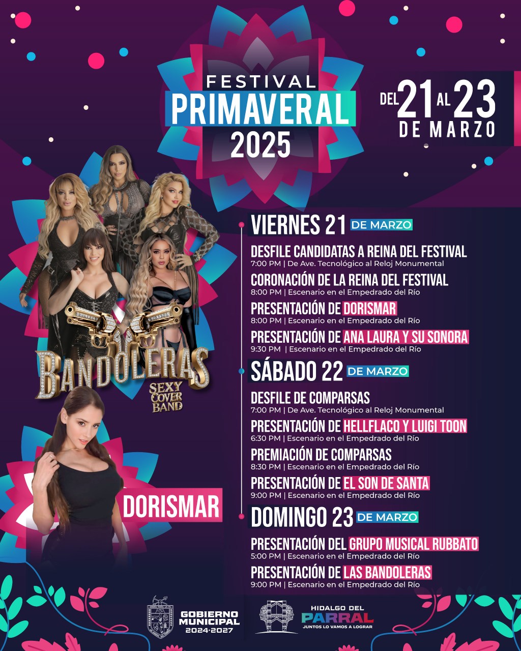 Este próximo 21 de marzo inicia el espectacular Festival Primaveral&nbsp;2025.