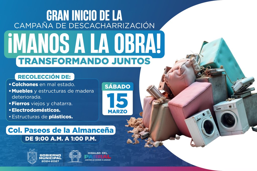 Mañana arranca la campaña “Manos a la Obra: Transformando&nbsp;Juntos”