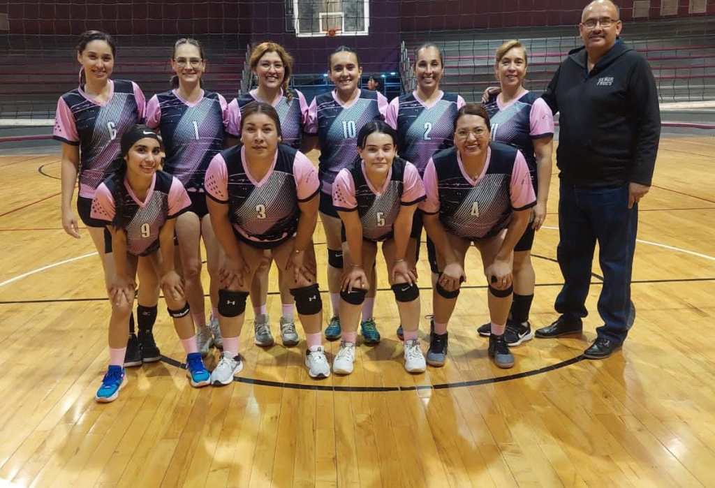 Doble victoria de Mini Súper Gardea en voleibol&nbsp;municipal