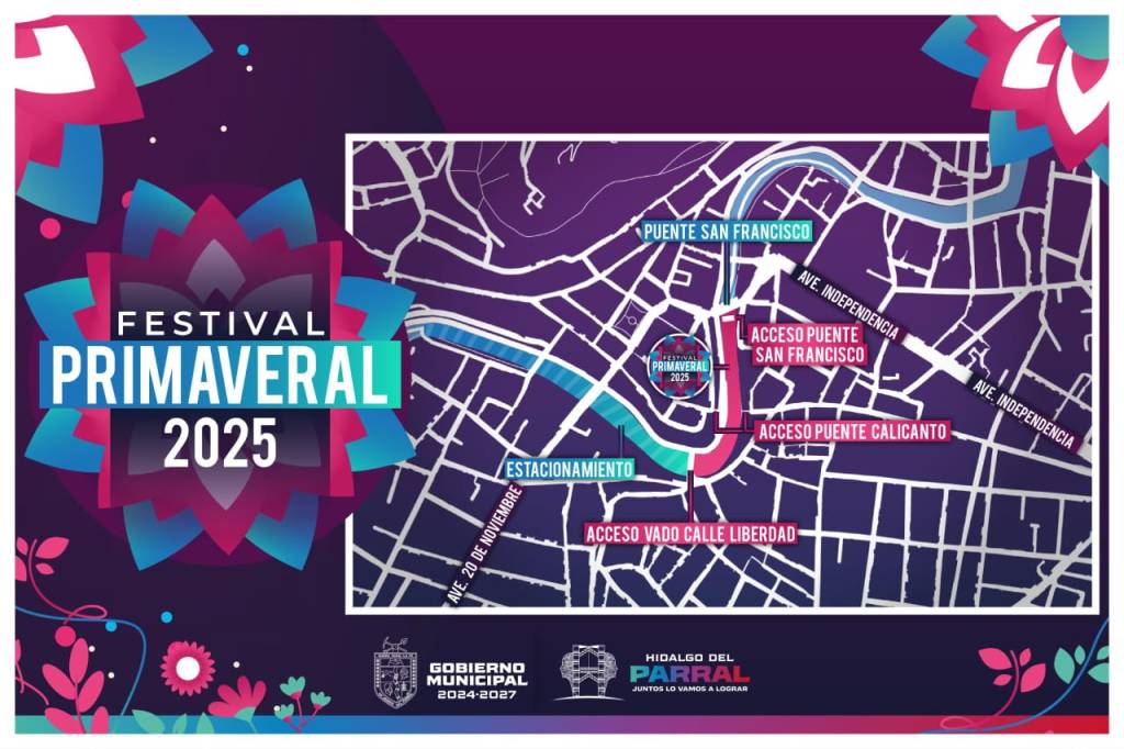 Dan a conocer los accesos para el Festival Primaveral&nbsp;2025.