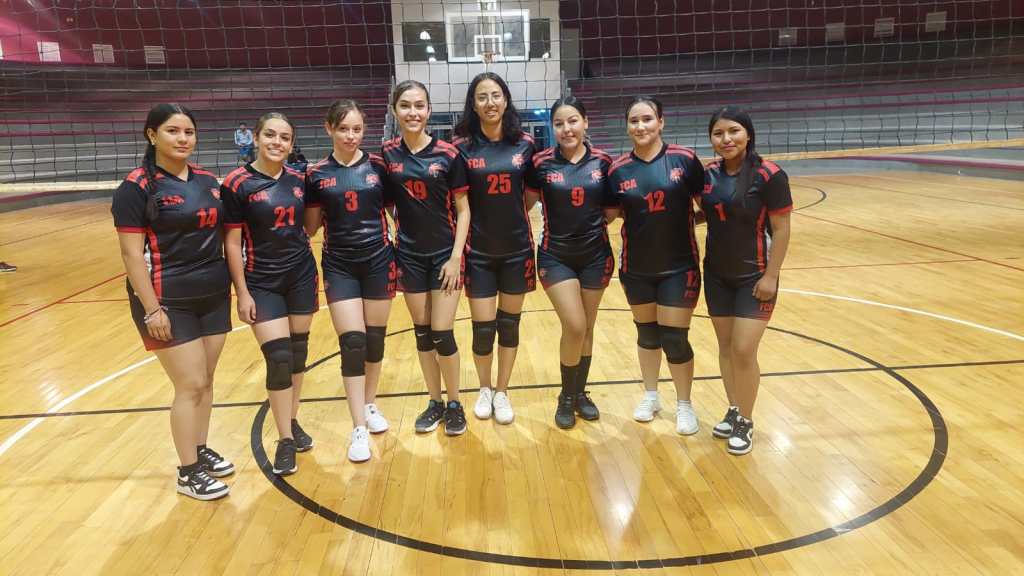 Ganó el Cobach en voleibol femenil&nbsp;municipal