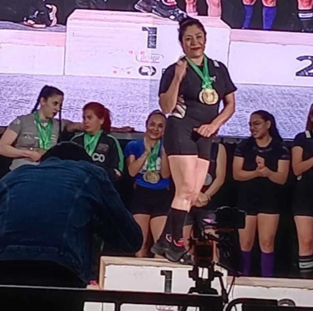 Sonia Ramos, tricampeona nacional de la categoría master 2 de Powerlifting&nbsp;2025