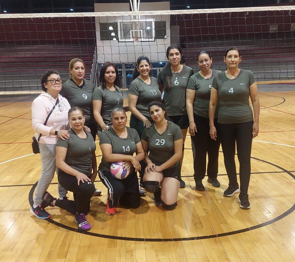 Listos los cuartos de final en el torneo municipal de voleibol&nbsp;femenil