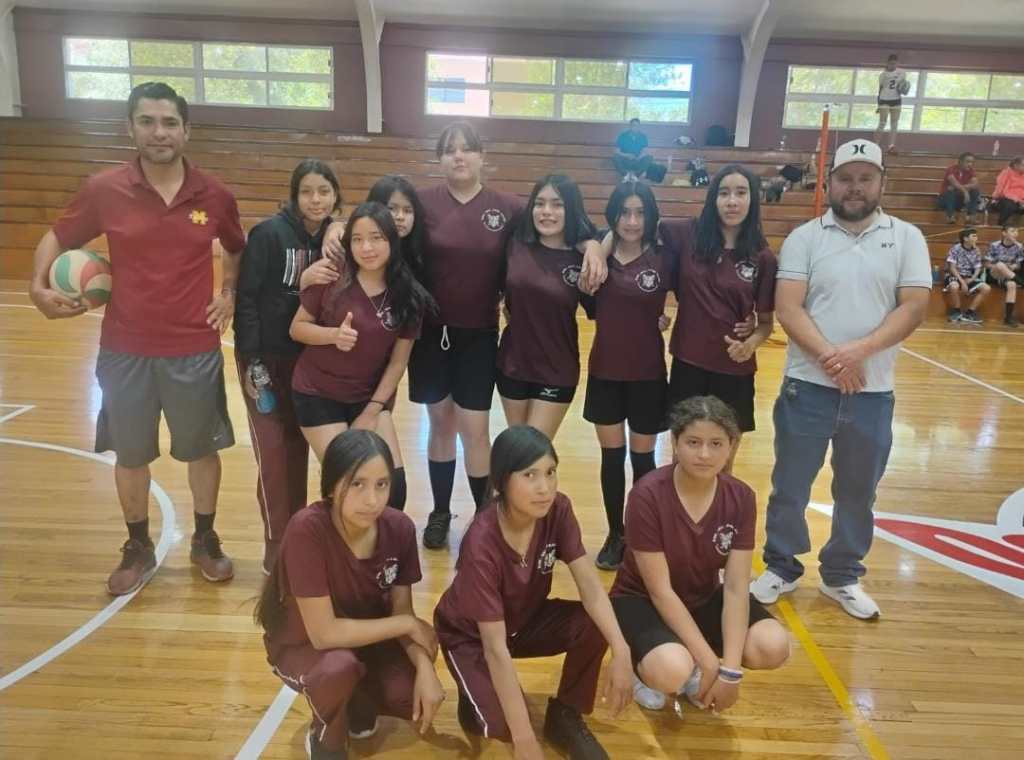 Secundarias Generales ganan en ambas ramas la disciplina de&nbsp;voleibol