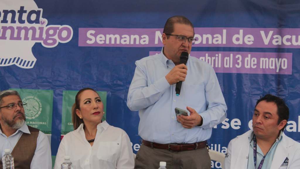 Encabeza alcalde arranque de la Semana Nacional de&nbsp;Vacunación