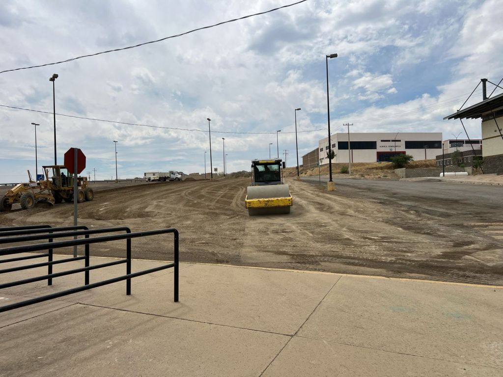 Arrancó la rehabilitación del estacionamiento del Gran Estadio&nbsp;Parral