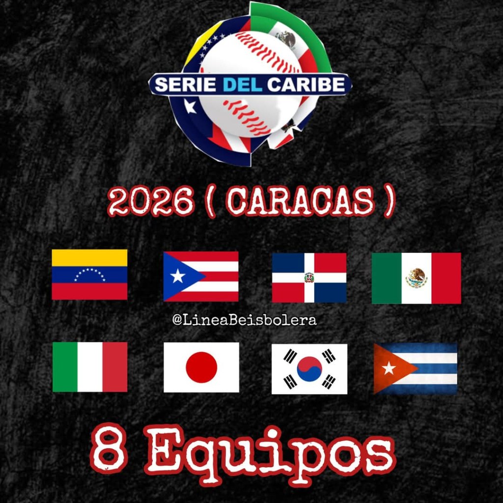 ¡CUBA ESTÁ DE VUELTA EN LA SERIE DEL CARIBE! 🇨🇺⚾🔥Después de varios años de ausencia, Cuba ha sido oficialmente invitada a participar en la Serie del Caribe 2026, que se celebrará en Venezuela durante febrero de&nbsp;2026.