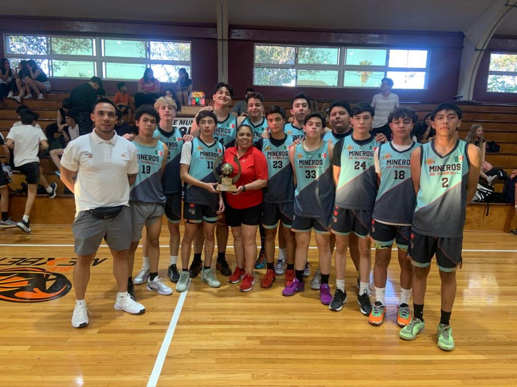 Mineros A.C. Azul campeón categoría 09-010 del baloncesto&nbsp;municipal