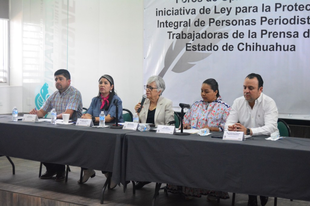 Realiza Congreso último foro sobre iniciativa de Ley para la Protección Integral de Personas Periodistas en&nbsp;Cuauhtémoc