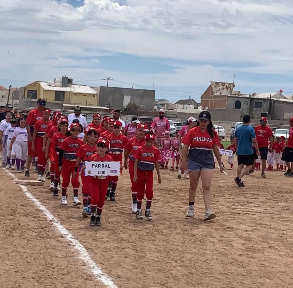 Parral, presente en el campeonato Estatal de Softbol categoría&nbsp;U-10