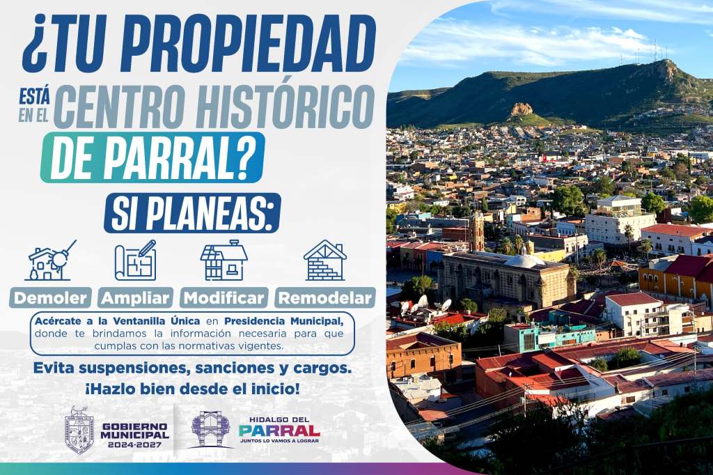 Obras Públicas recuerda lineamientos para modificar inmuebles en el centro&nbsp;histórico